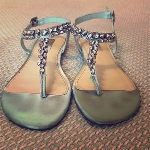 Betsy Johnson Spark Sandal in Tiffany Blue!